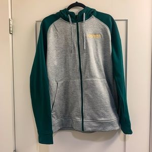 Green/Gray Adidas Xavier School Hoodie Brand New Size (L)